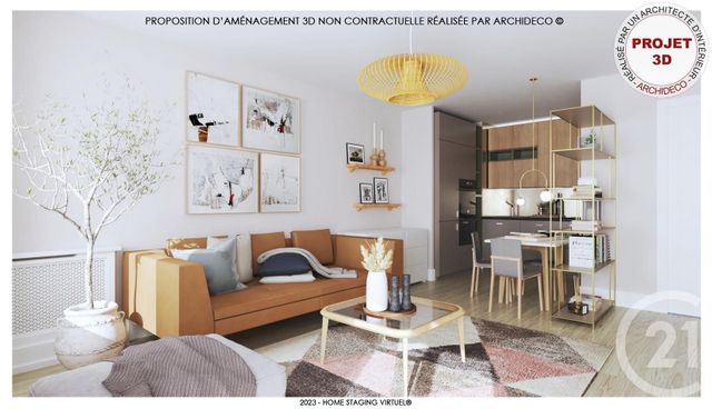 Appartement F2 à vendre - 2 pièces - 47 m2 - Marseille - 13004 - PROVENCE-ALPES-COTE-D-AZUR