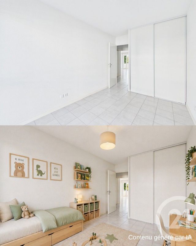 Appartement F3 à vendre - 3 pièces - 58.77 m2 - LE BOUSCAT - 33 - AQUITAINE - Century 21 Hesteda