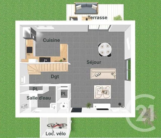 maison à vendre - 4 pièces - 122.1 m2 - EYSINES - 33 - AQUITAINE - Century 21 Hesteda