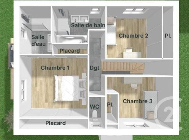 maison à vendre - 4 pièces - 122.1 m2 - EYSINES - 33 - AQUITAINE - Century 21 Hesteda