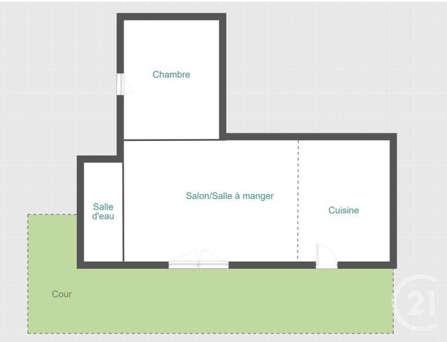 maison à vendre - 2 pièces - 37.18 m2 - EYSINES - 33 - AQUITAINE - Century 21 Hesteda