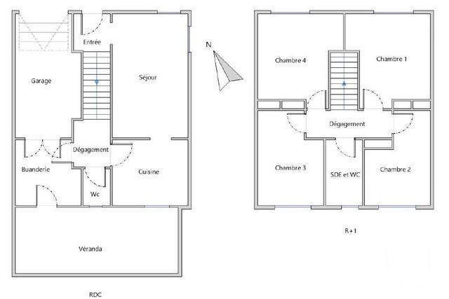 maison à vendre - 5 pièces - 103.04 m2 - EYSINES - 33 - AQUITAINE - Century 21 Hesteda