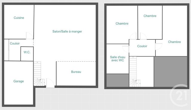 maison à vendre - 4 pièces - 99.0 m2 - EYSINES - 33 - AQUITAINE - Century 21 Hesteda